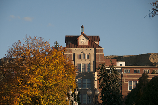 McMullen Hall in Fall
