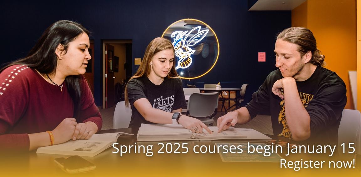 Spring 2025 courses begin January 15. Register now!