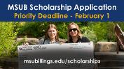 MSUB Scholarship Application