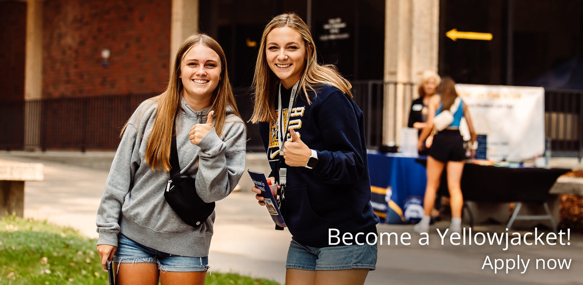 Become a Yellowjacket. Apply now.