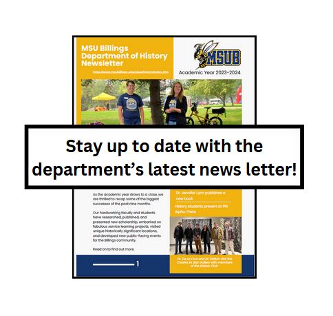 Stay up to date with the department's latest newsletter