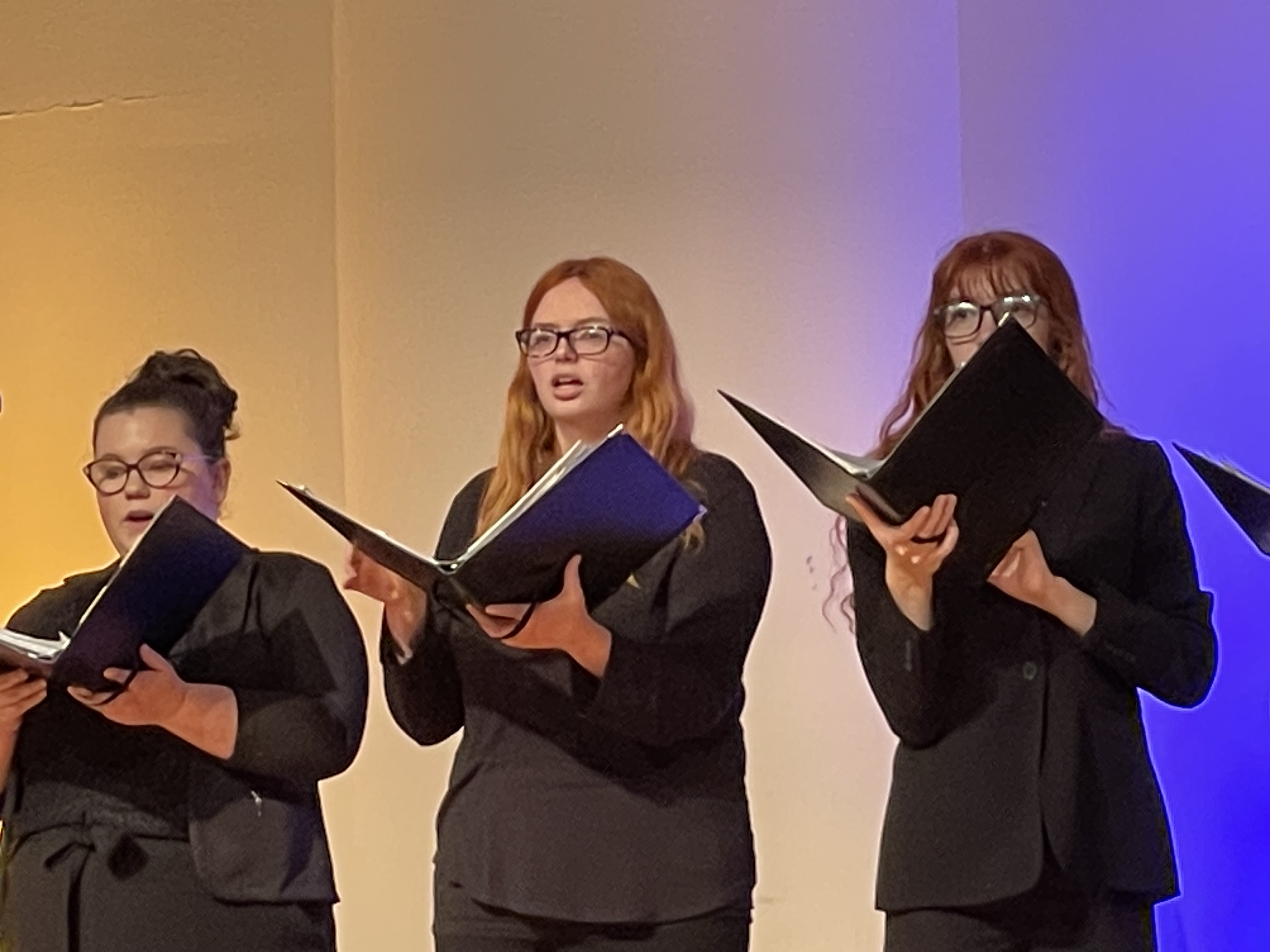 MSUB University Chorus Altos Singing