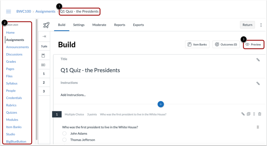 View Navigation Display