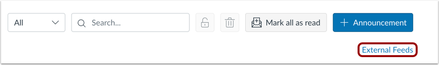 Open External Feeds Open External Feeds