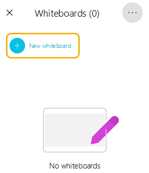New whiteboard