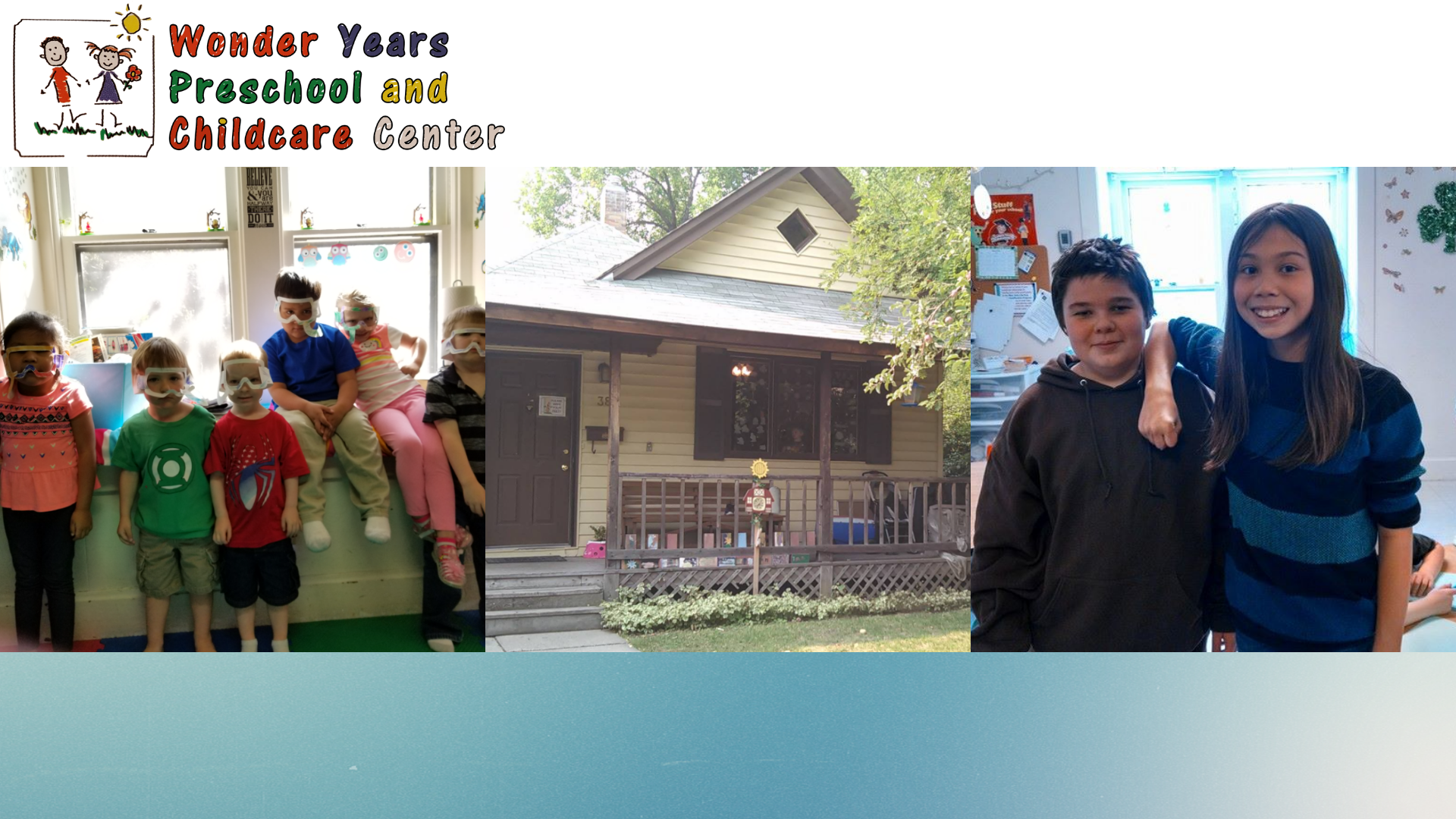 Children at Wonder Years Preschool and Childcare Center
