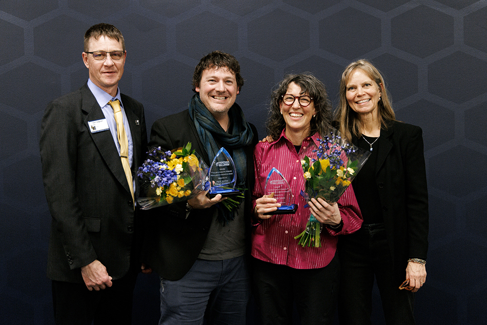 Dean Vern Gagnon, Austin Bennett, Robin Earles, and Dean Tami Haaland