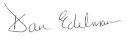 Dan Edelman signature