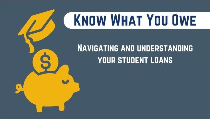 Know what you owe, navigating and understanding your student loans 