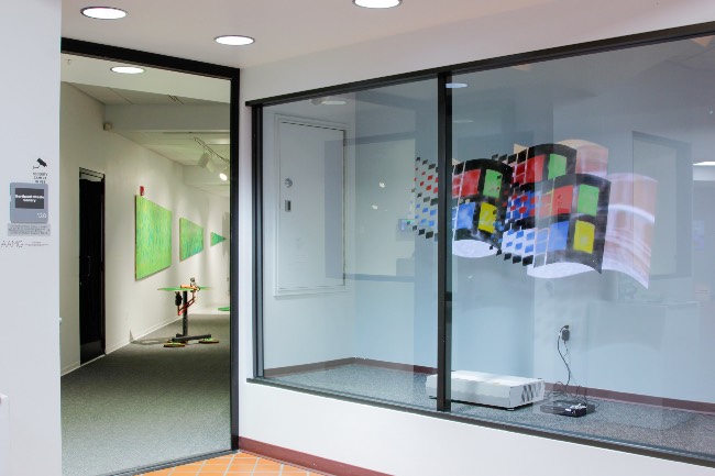 Walking into Blumenthal's exhibition