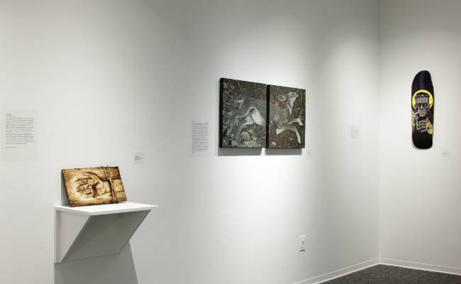 another view of the Juried student exhibition 2025