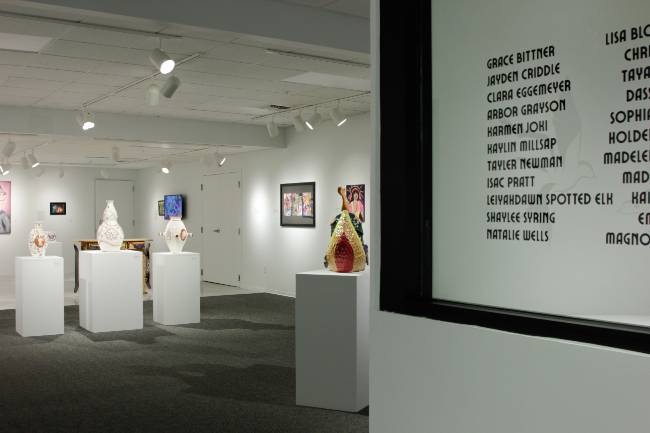 look into the 2025 juried student exhibition