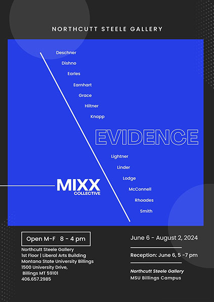 MIXX Collective poster with names of all members