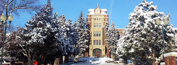 Photo of McMullen in the Winter Snow