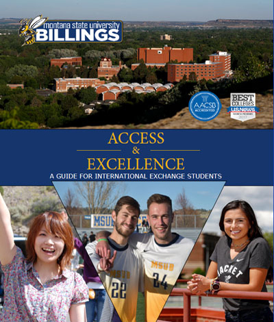 Montana State University Billings - Access & Excellence: A guide for international students