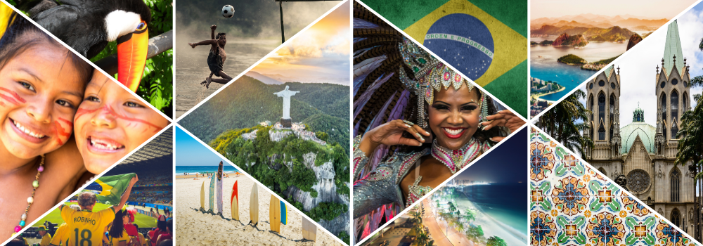 Assortment of images of Brazil