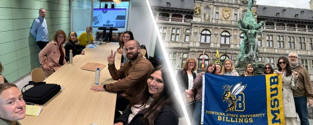 MSUB Students in Belgium