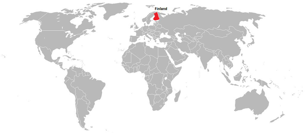 Finland Map Location Image
