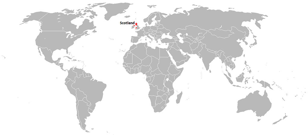 Scotland Map Location Image