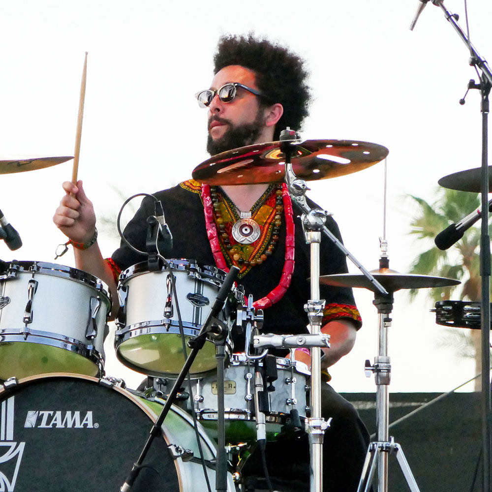 Tony Austin Drummer Outdoors