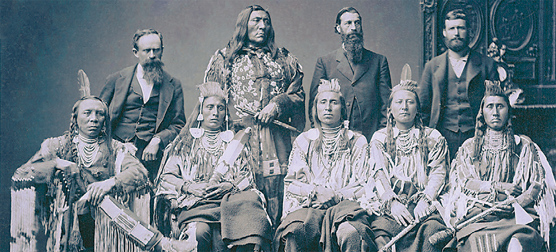 Crow Indian Delegation in Washington D.C.