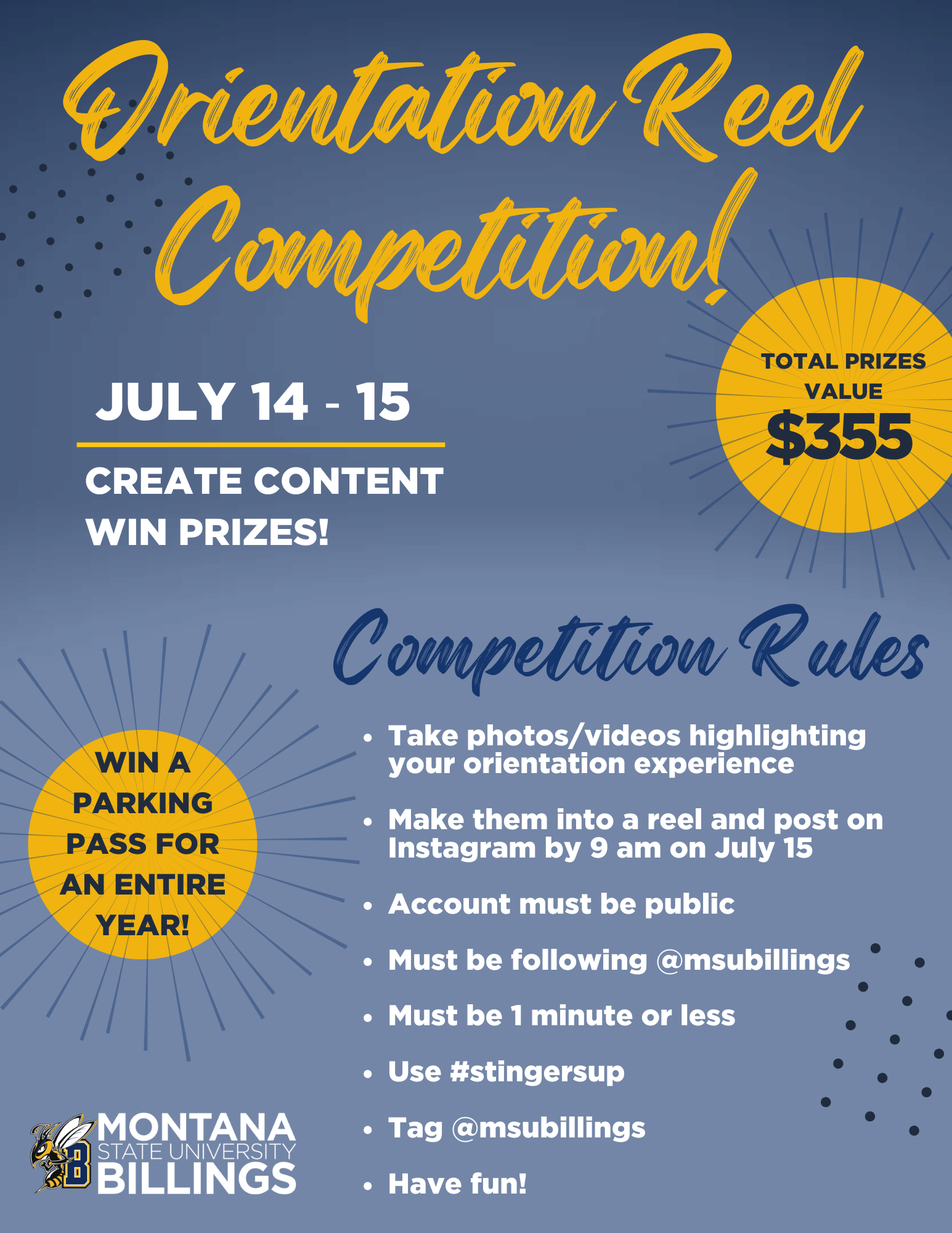 Social Media Contest. See link below image for more information. Social Media Contest. See link below image for more information.