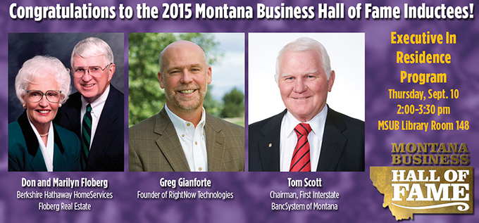 MSUB Business Hall of Fame Inductees