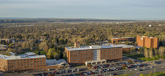 the MSUB campus and City of Billings
